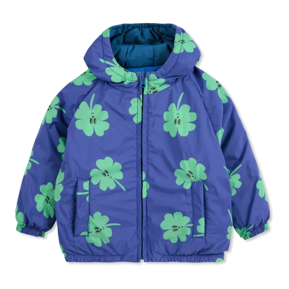 Wendbare Jacke mit Kapuze