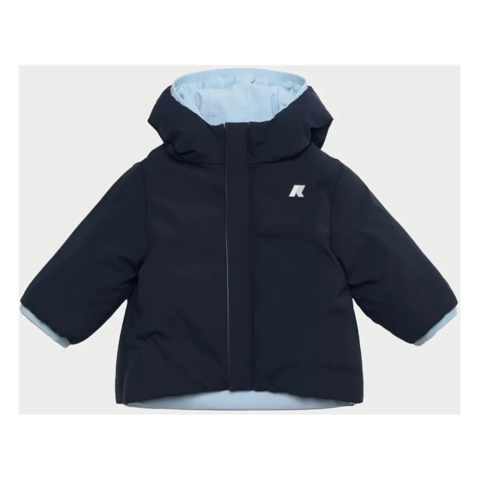 Wendbare Wasserdichte Winddichte Jacke Blau