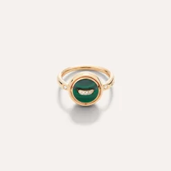 Wendbarer Pom Pom Dot Ring