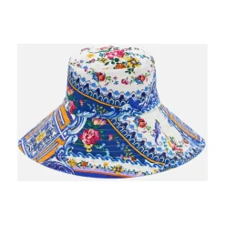 Wide Brim Bucket Hat - Tiles Darls