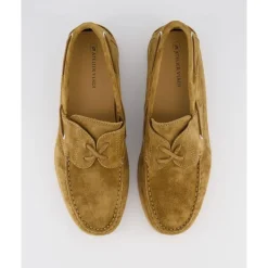 Wildleder Bootsschuh in Braun