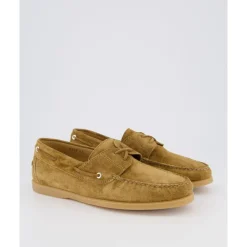 Wildleder Bootsschuh in Braun