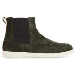 Wildleder Chelsea Boots mit elastischen Einsätzen
