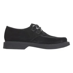 Wildleder Derbies Schnürschuhe Frauen