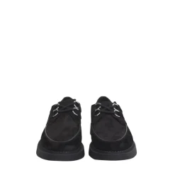 Wildleder Derbies Schnürschuhe Frauen