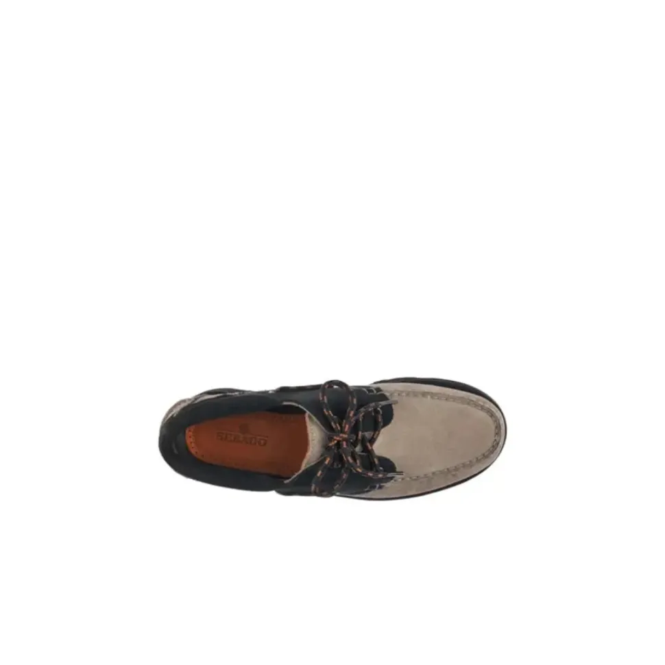 Wildleder EVA Loafers Dunkelgrau/Schwarz