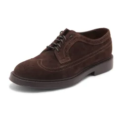 Wildleder Schnürschuhe, Hergestellt in Italien