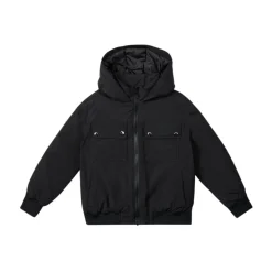 Windbreaker mit Kapuze und Ton-in-Ton-Reißverschlusstaschen