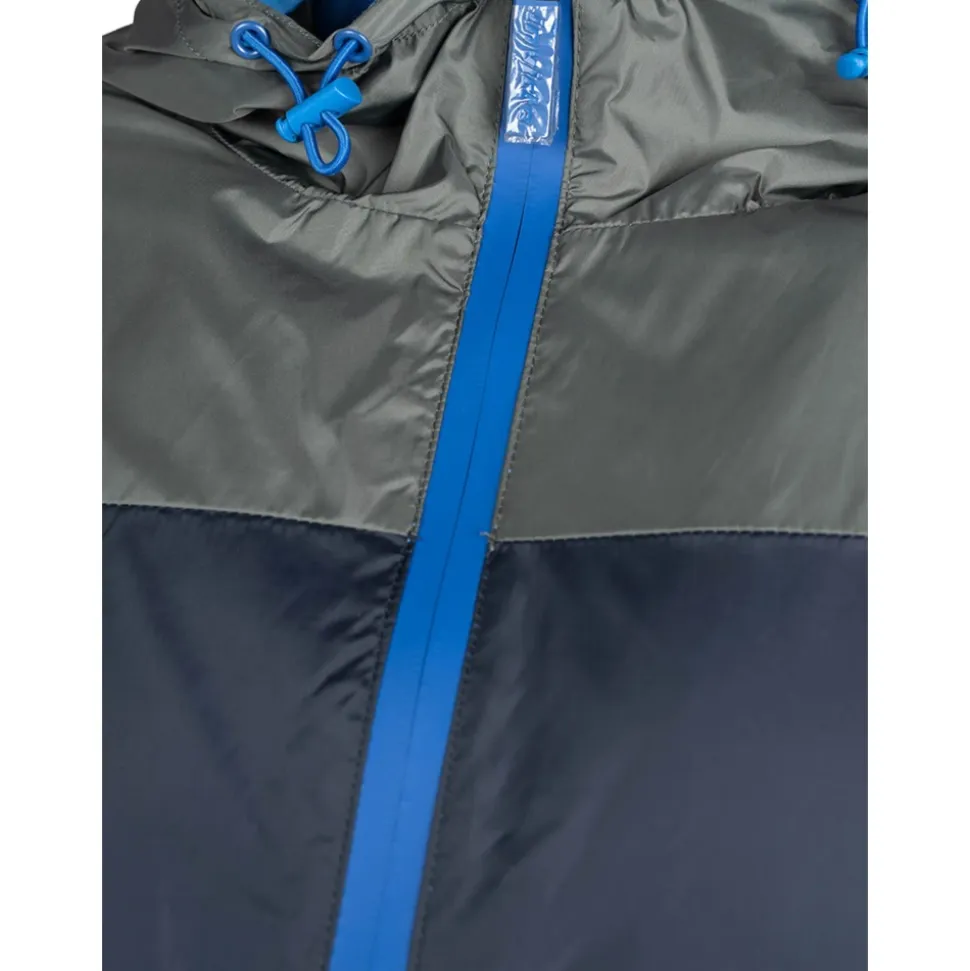 Windjacke mit Kapuze und Reißverschluss