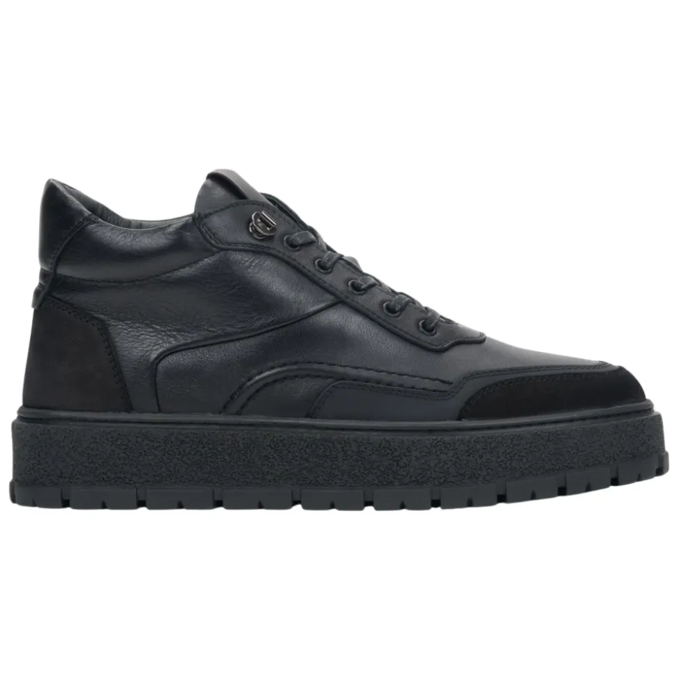 Winter Lederstiefel mit warmem Futter