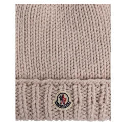 Wollmütze mit Logo-Patch