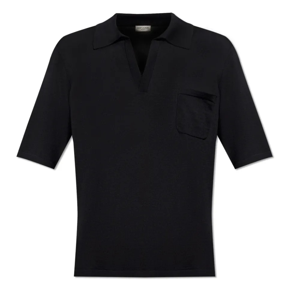 Woll-Poloshirt