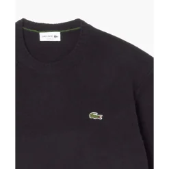 Wollpullover mit Rundhalsausschnitt