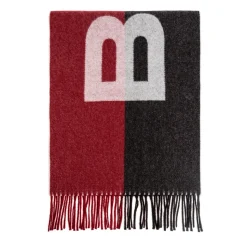 Wollschal mit Logo