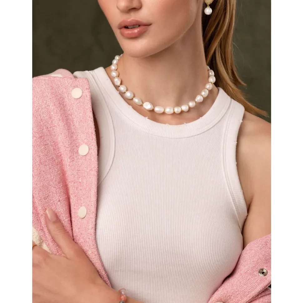 Women's Baroque Pearl Choker