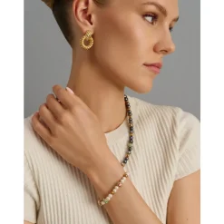 Women's Evil Eye Pearl Bracelet