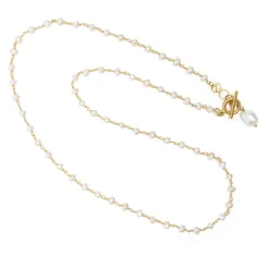 Women's Pearl Wrap Necklace