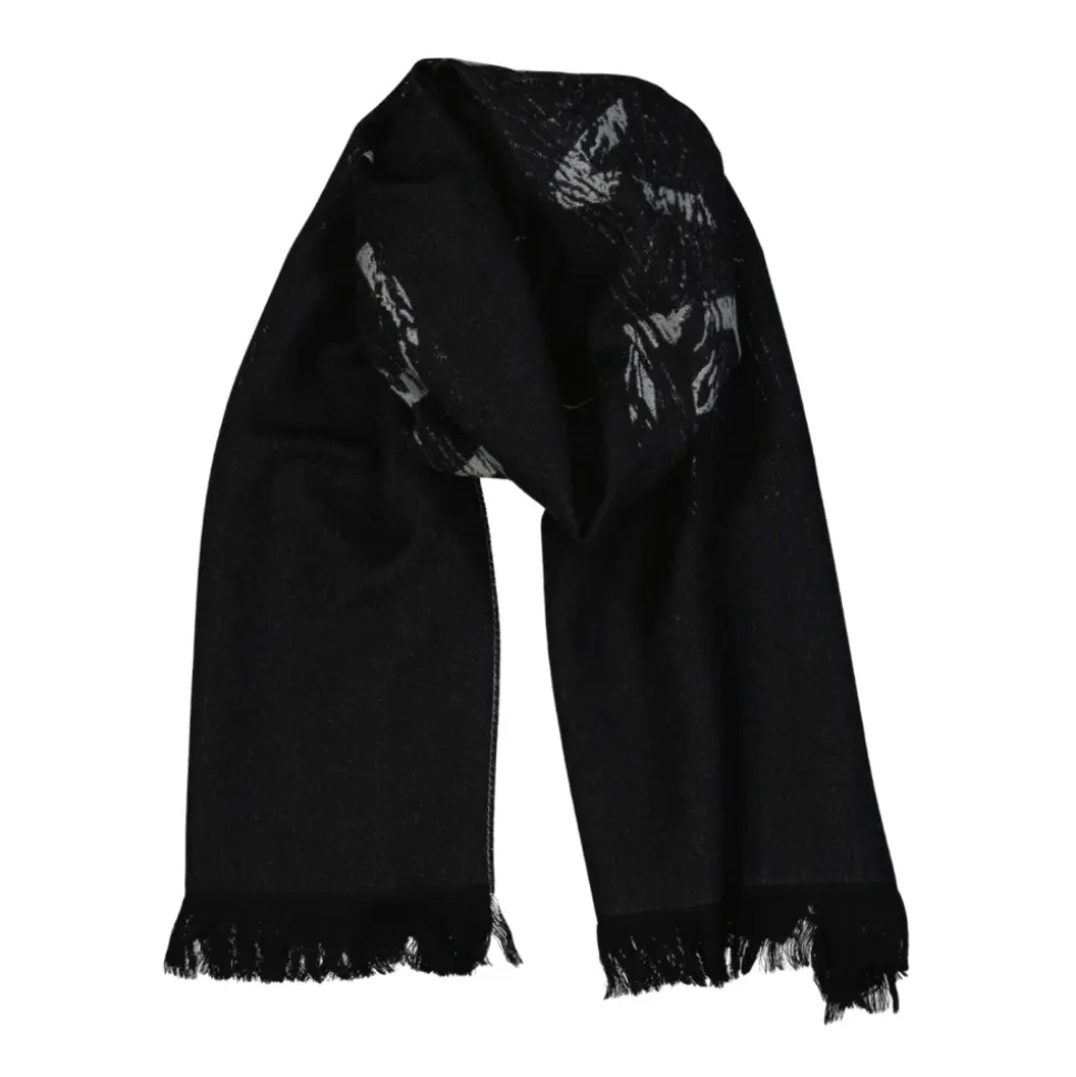 Wool Logo Scarf