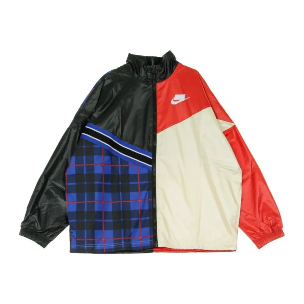 Woven Windbreaker Jacke