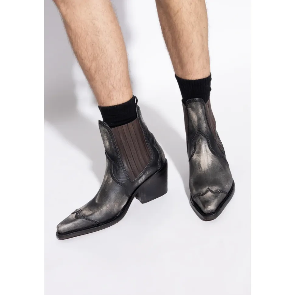 X Magliano Leder Chelsea Boots