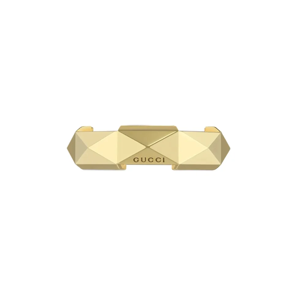 YBC662184001 - 18kt Gelbgold - Link to Love studded ring