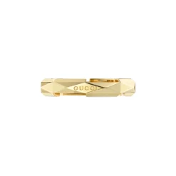 YBC662177001 - 18kt Gelbgold - Link to Love studded ring in 18kt Gelbgold