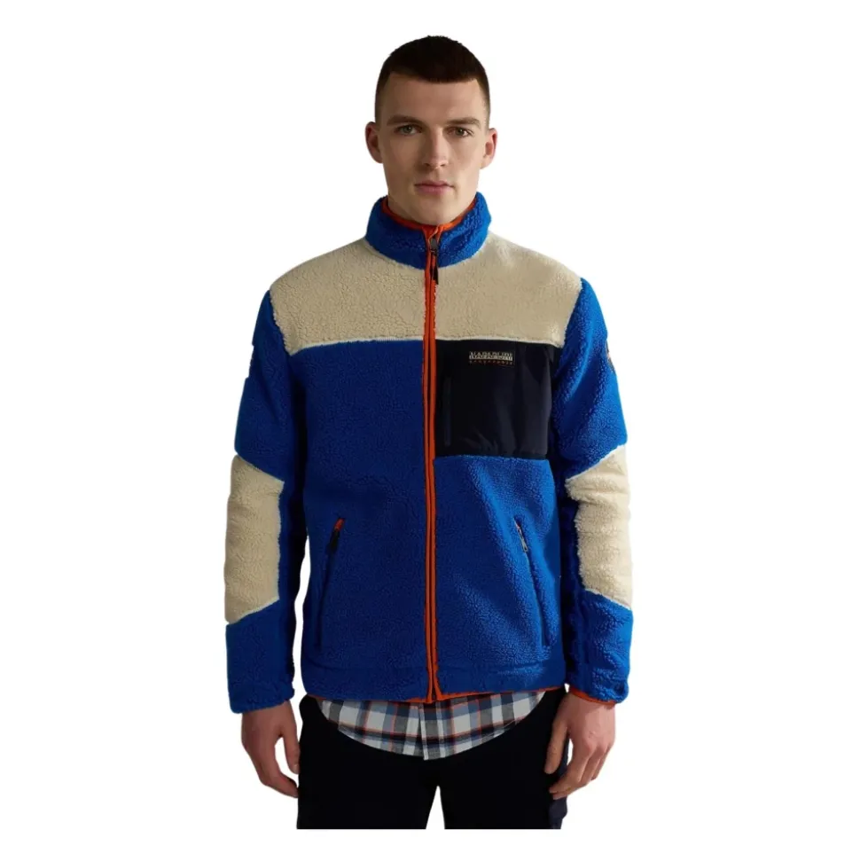 Yupik Blaue Fleecejacke