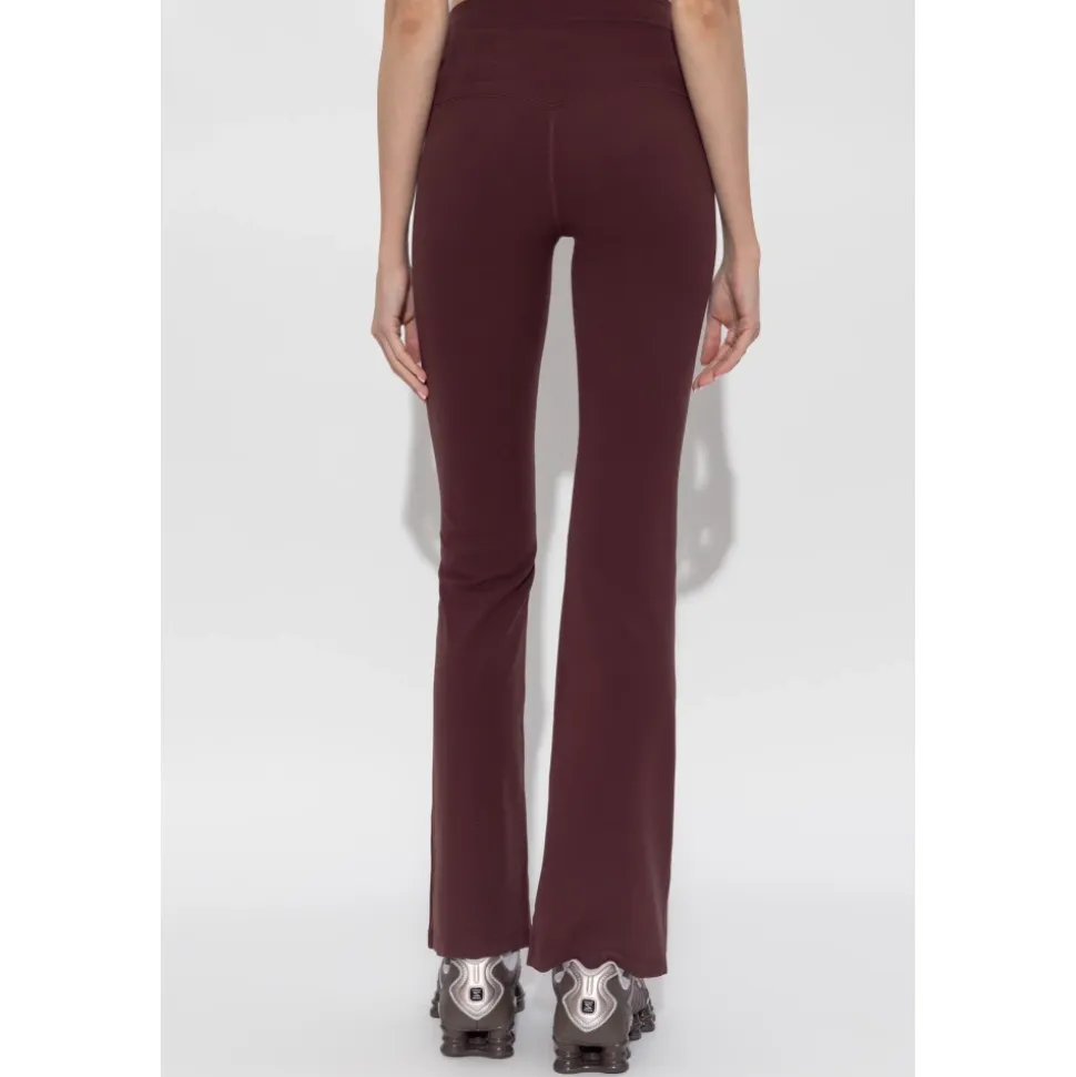 Zenvy High-Waisted Flared Leggings