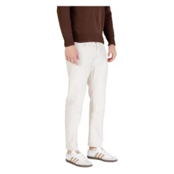 Zip und Knopf Baumwolljeans mit Vorder- und Gesäßtaschen