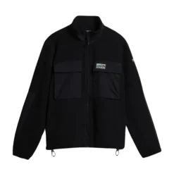 Zip-Up Fleecejacke im Streetwear-Stil