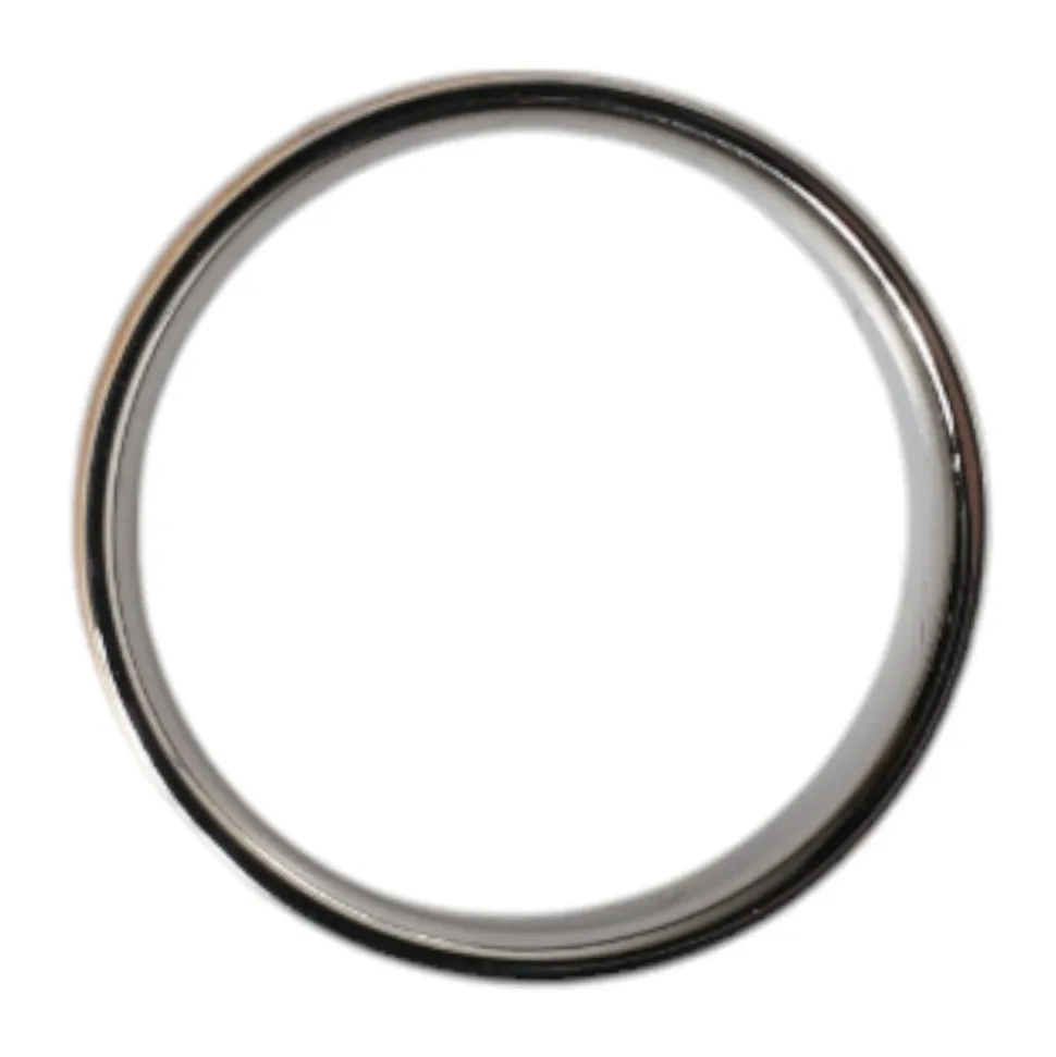 Zweifarbener Texturierter Ring