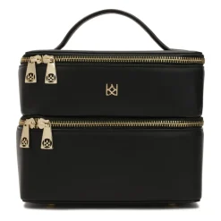 Zweikammer-Kosmetiktasche in Form eines Koffers
