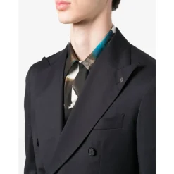 Zweireihiger Blazer mit klassischer Hose