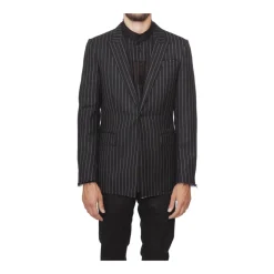 Zweireihiger Wollblazer