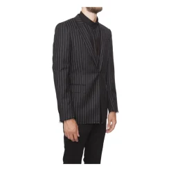 Zweireihiger Wollblazer
